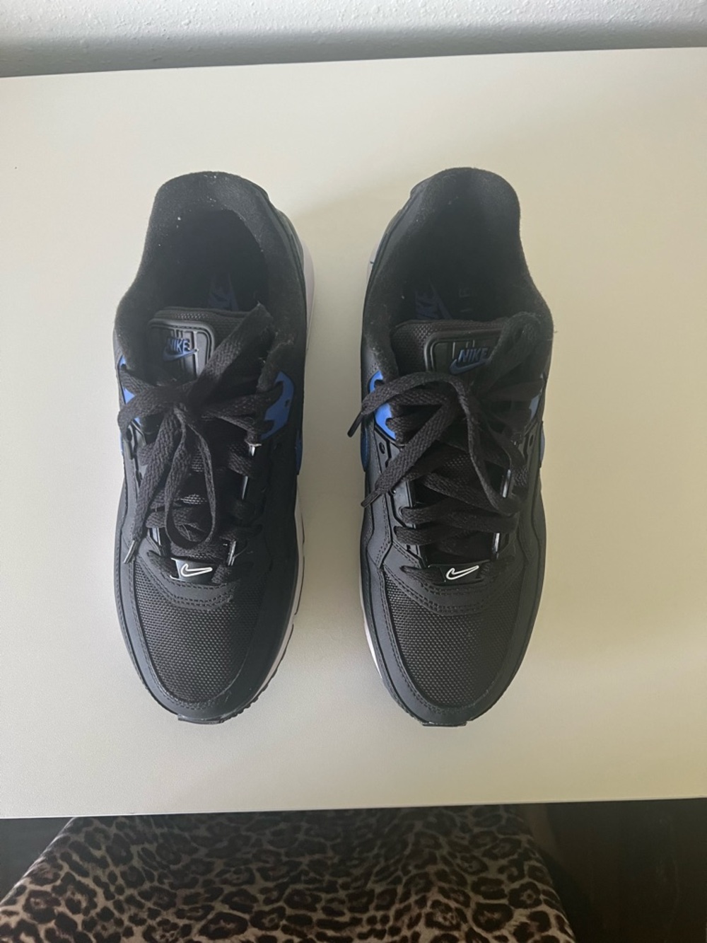 Nike Black AIR MAX LTD 3 Men's Sneaker with Blue Insole Accent NWOT - Picture 3 of 9